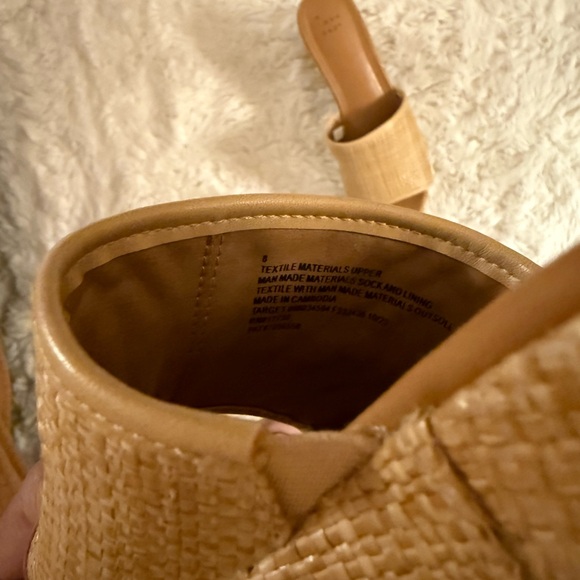 A New Day Women's Beige Woven Mules - Picture 3 of 4